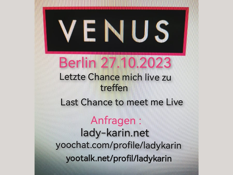 Lady Karin auf der Venus Berlin